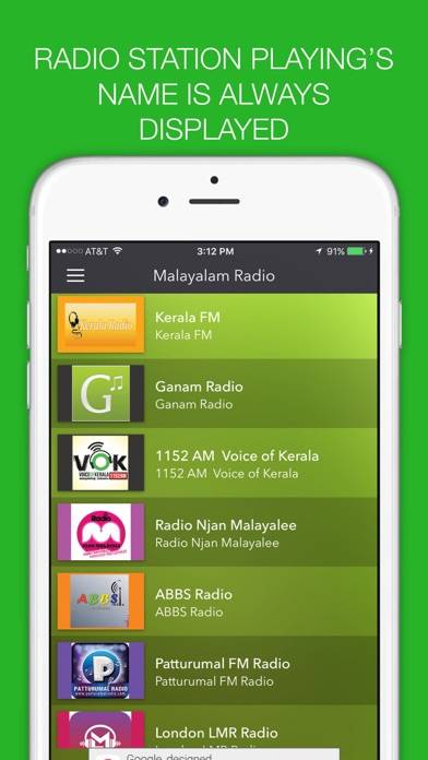 Malayalam Radio - India FM immagine dello schermo