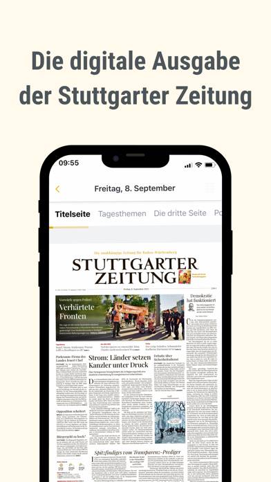 Stuttgarter Zeitung App App-Screenshot #1