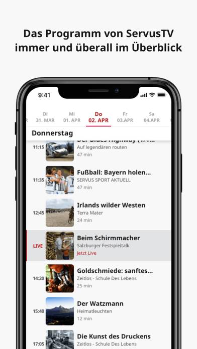 ServusTV On App-Screenshot #2