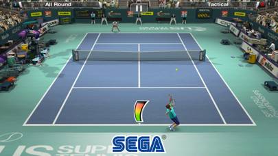 Virtua Tennis Challenge Captura de pantalla de la aplicación #2