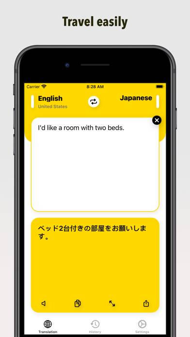 Travel Translator! Captura de pantalla de la aplicación #1