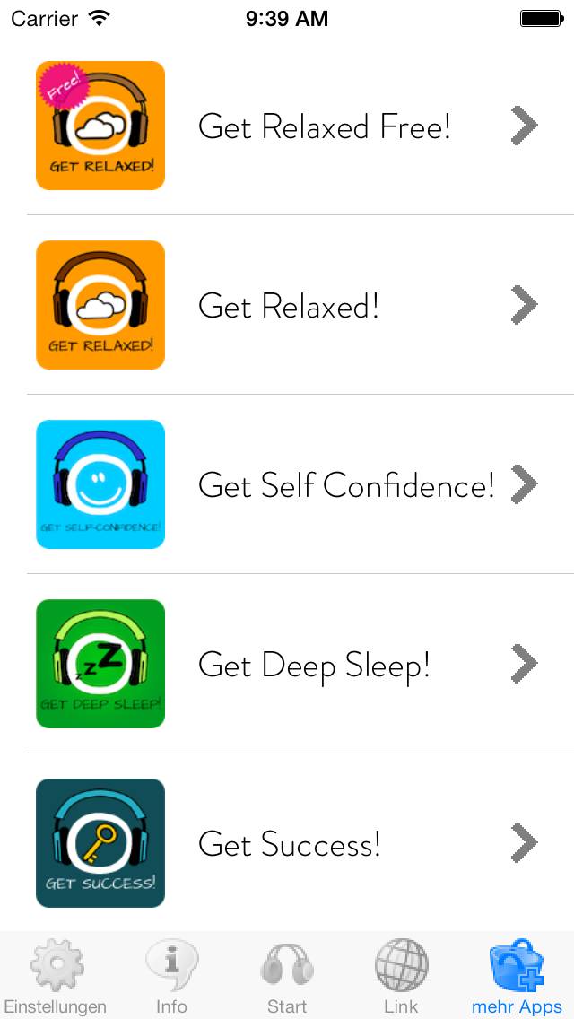 Get Deep Sleep! Besser und gut schlafen mit Hypnose! App-Screenshot #5
