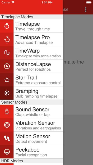 Triggertrap Mobile Captura de pantalla de la aplicación #1