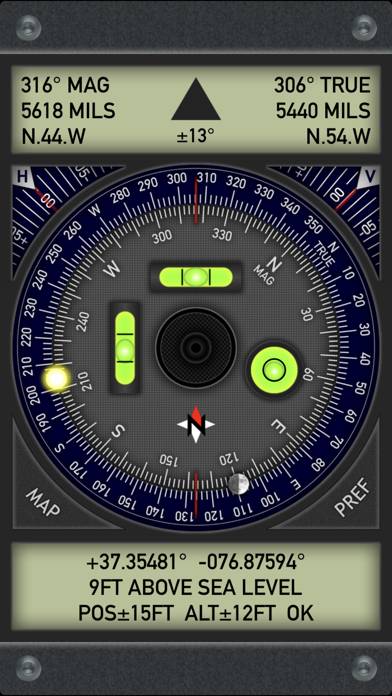 Pro Compass Captura de pantalla de la aplicación #1