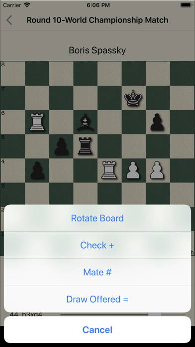Chess Score Pad App screenshot #2