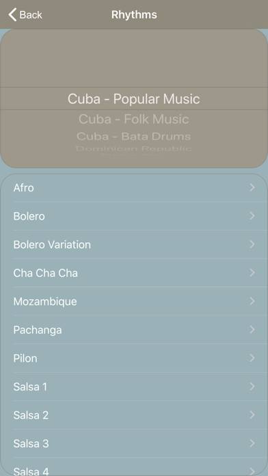 PercussionTutor App skärmdump #2