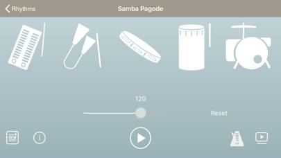 PercussionTutor Captura de pantalla de la aplicación #6