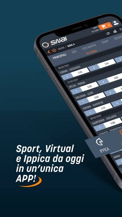 Snai Sport Scommesse Schermata dell'app #1
