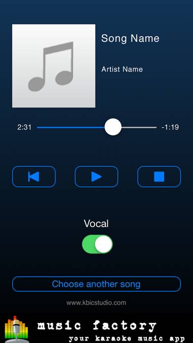 Vocal Remover Captura de pantalla de la aplicación #1
