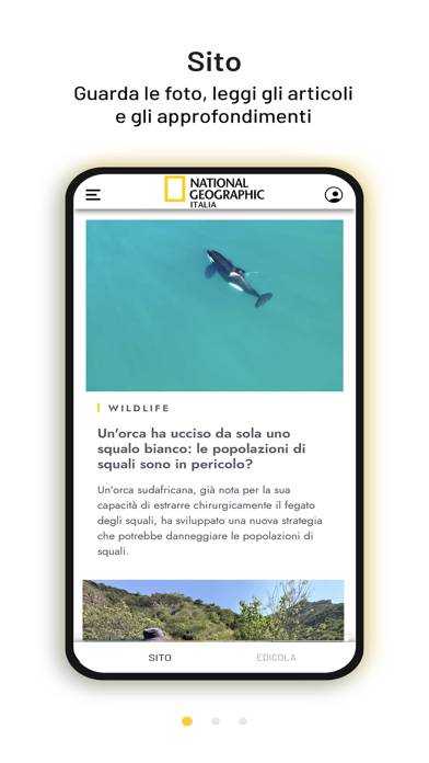 National Geographic Italia screenshot