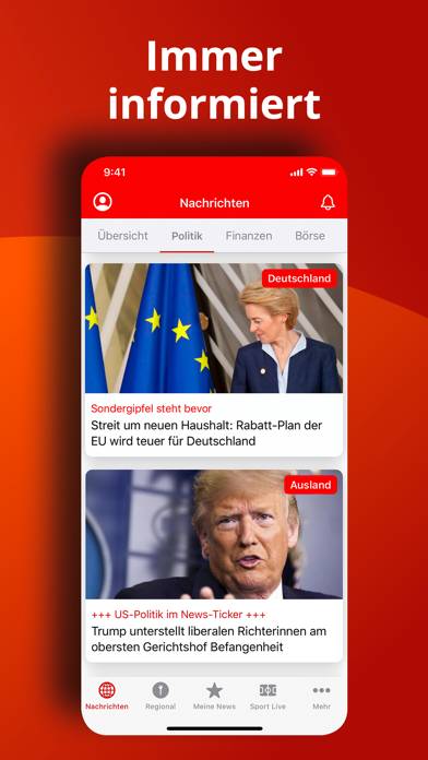 FOCUS online Nachrichten App-Screenshot #2