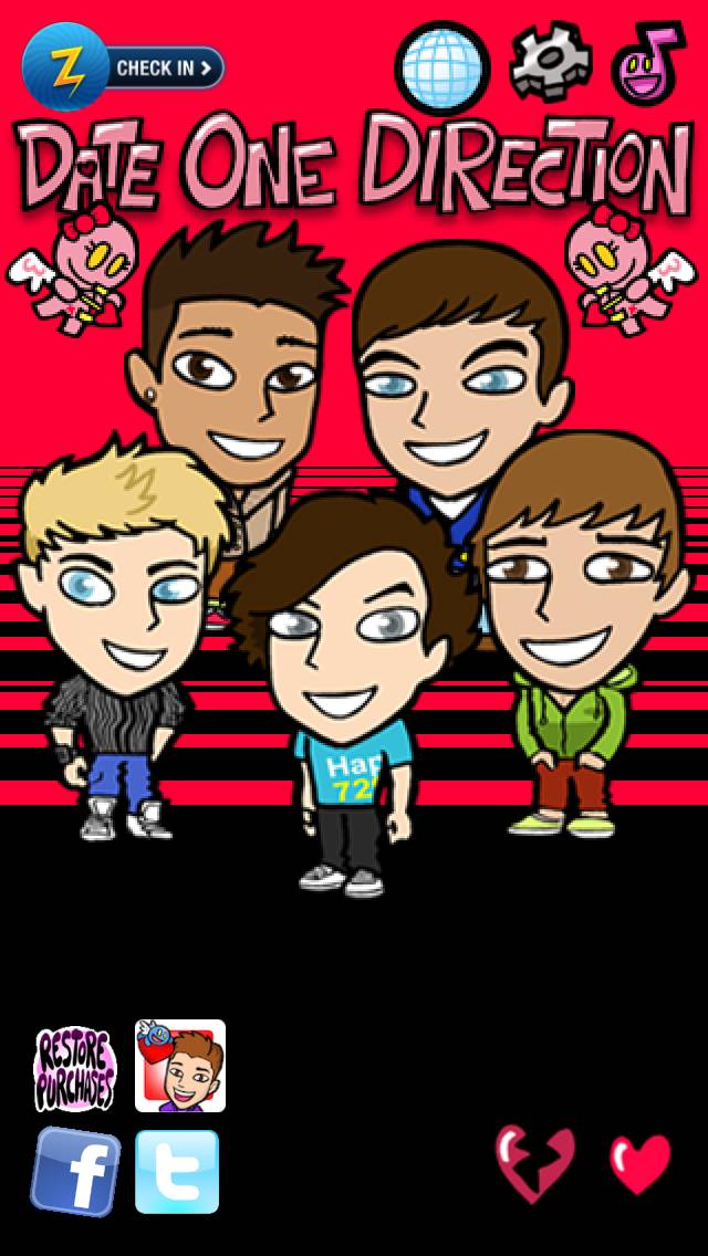 One Date Direction game screenshot