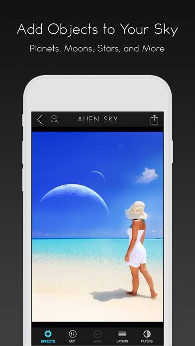 Alien Sky Captura de pantalla de la aplicación #2