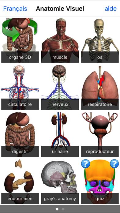 Visual Anatomy Captura de pantalla de la aplicación #1