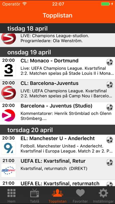 Sport på TV App screenshot #4