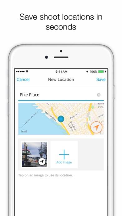 MapAPic Location Scout Captura de pantalla de la aplicación #1