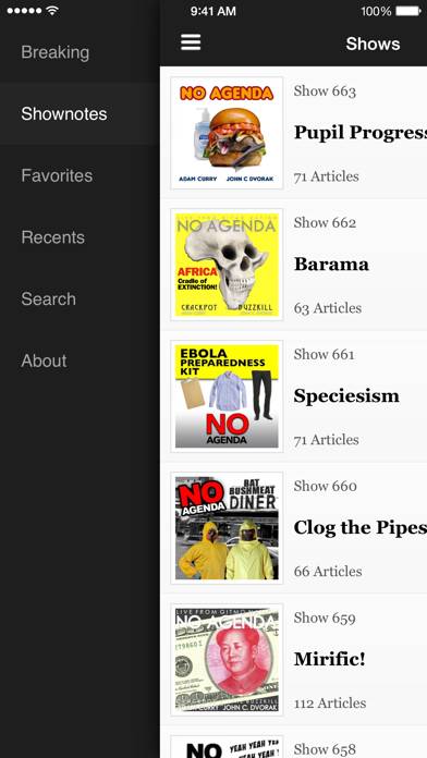 No Agenda News App screenshot #4