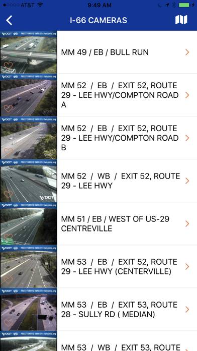 VDOT 511 Virginia Traffic App screenshot #3