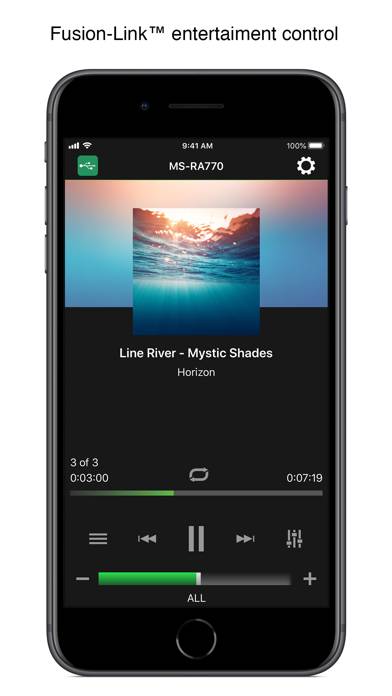Fusion Audio App skärmdump #1