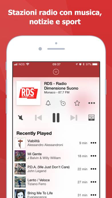 MyTuner Radio Pro Captura de pantalla de la aplicación #2