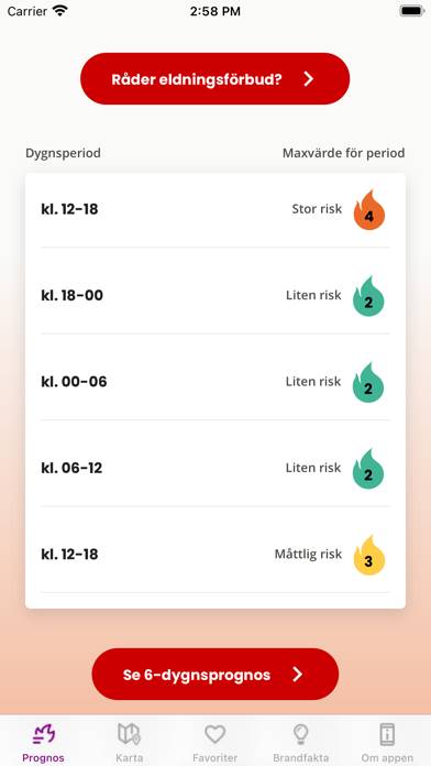 Fire Danger Outdoors App screenshot #5