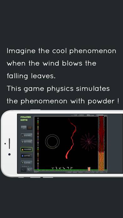 Powder Game App screenshot #1
