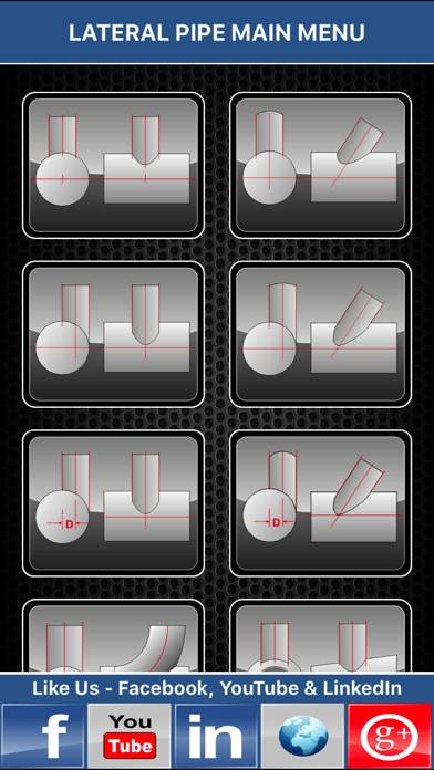 Lateral Pipe Calculator Schermata dell'app #1