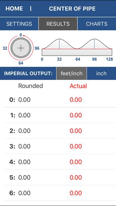 Lateral Pipe Calculator Schermata dell'app #5
