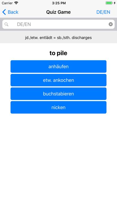 Dict.cc plus Dictionary App screenshot #5