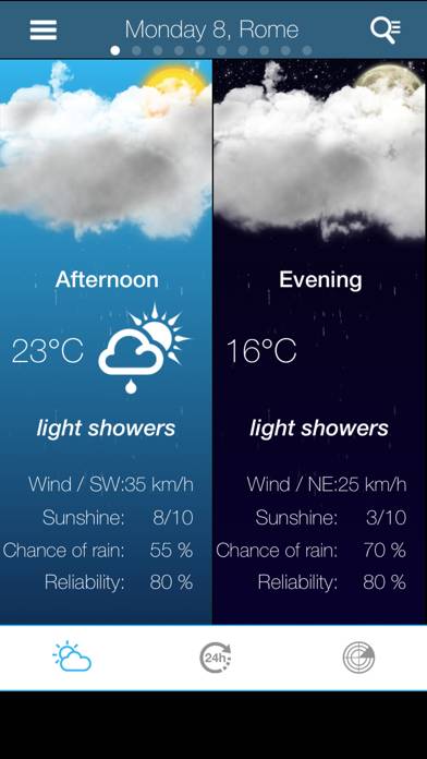 Weather for Italy Schermata dell'app #2