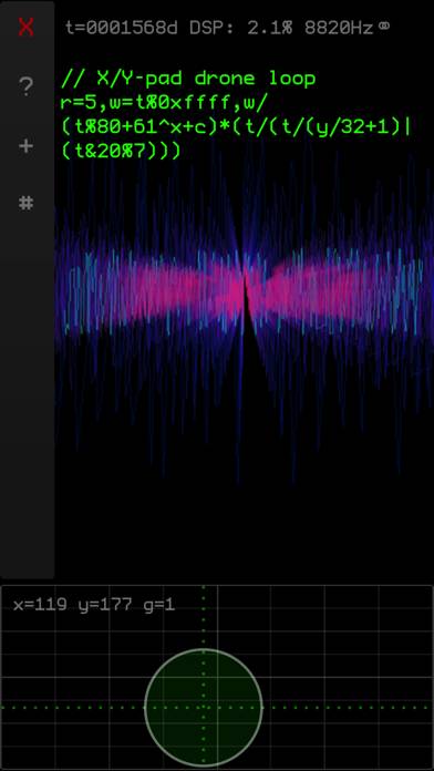 BitWiz Audio Synth Captura de pantalla de la aplicación #2
