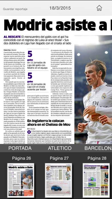 Marca Edición Impresa Captura de pantalla de la aplicación