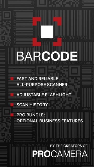 Barcode plus QR Code Reader Captura de pantalla de la aplicación #1