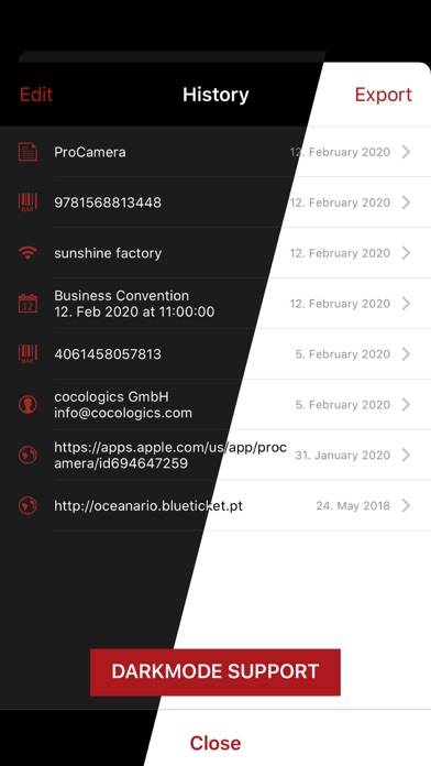 Barcode plus QR Code Reader Captura de pantalla de la aplicación #5
