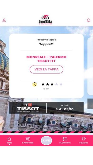 Giro d'Italia App-Screenshot #1