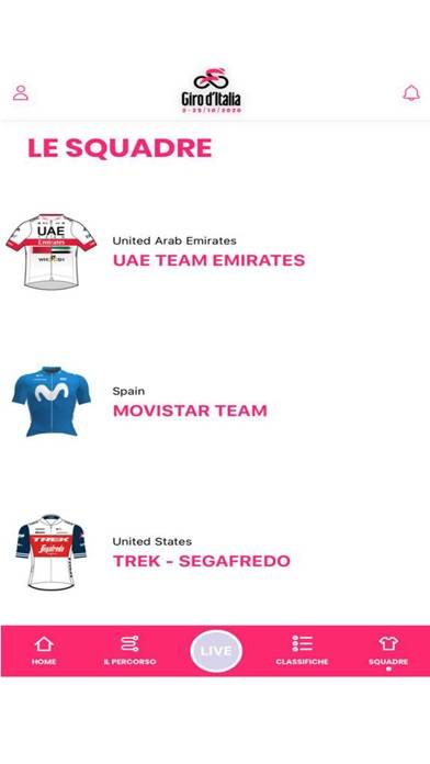 Giro d'Italia Captura de pantalla de la aplicación #3