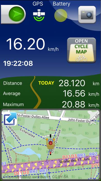 Bicycle Computer Captura de pantalla de la aplicación #2