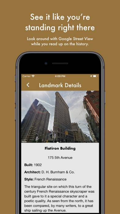 Landmarks New York App screenshot #2