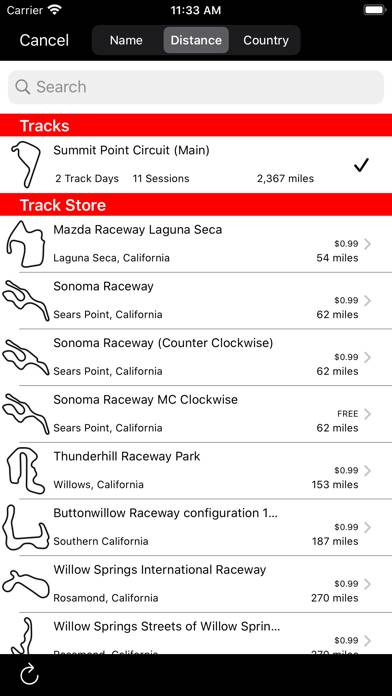 TrackDay for iPhone App screenshot #5