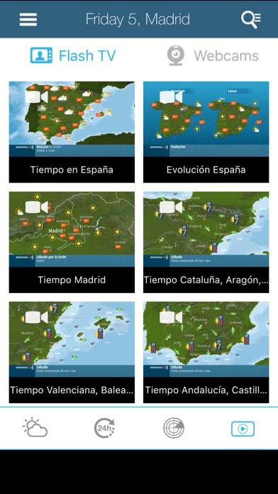 Weather for Spain Captura de pantalla de la aplicación #5