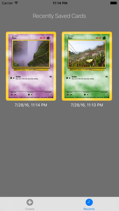 Card Builder for Pokemon Captura de pantalla de la aplicación #5