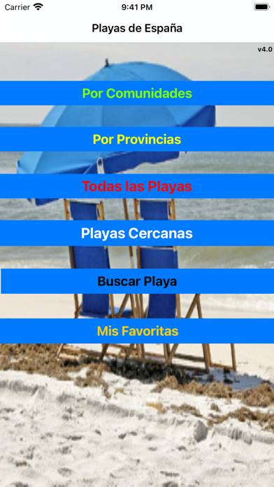 Playas de España captura de pantalla