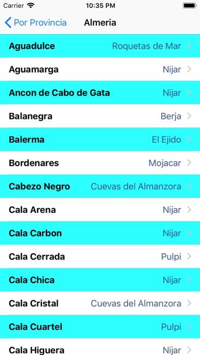 Playas de España App screenshot #4
