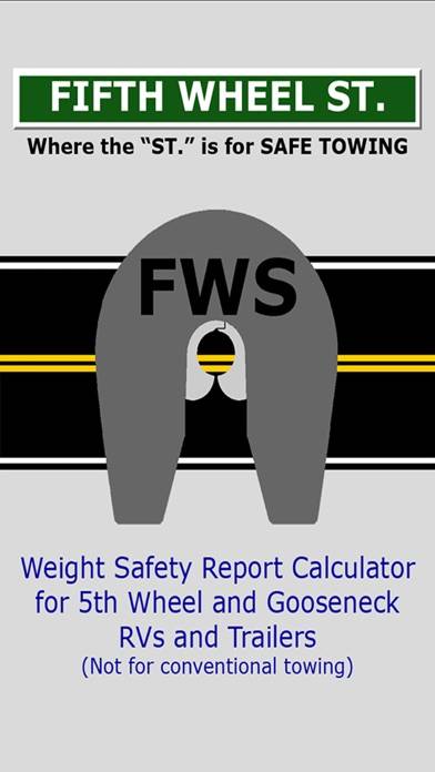 RV Weight Safety Report by Fifth Wheel St. screenshot