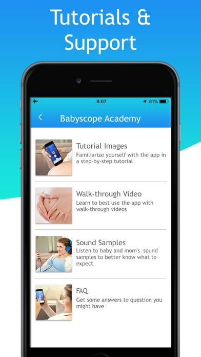 BabyScope Escucha corazón bebé Schermata dell'app #5