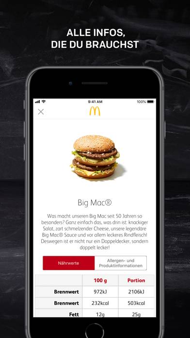 McDonald’s Deutschland Schermata dell'app #4