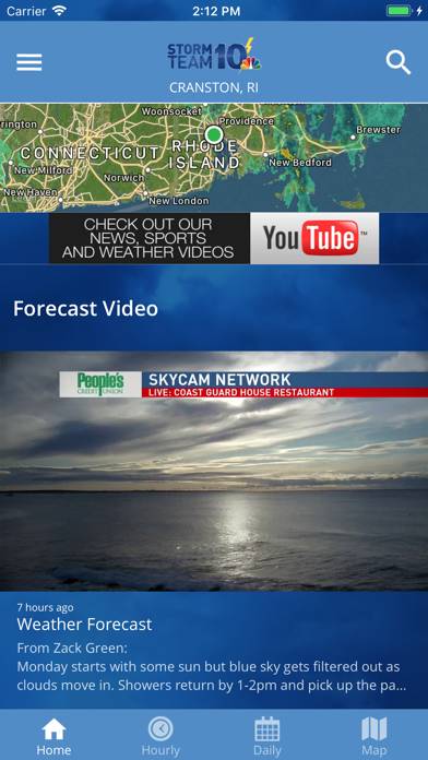 WJAR Radar screenshot #2