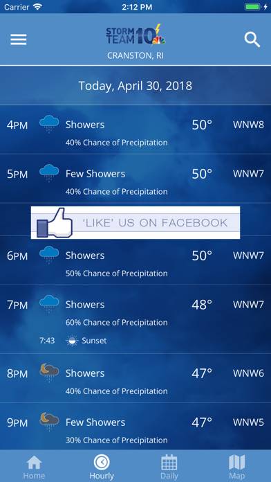 WJAR Radar screenshot #3