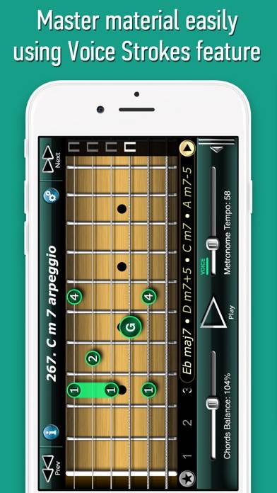 Sweep Picking Guitar Arpeggios App screenshot #3