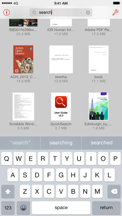 QuickSearch PDF Reader screenshot #1